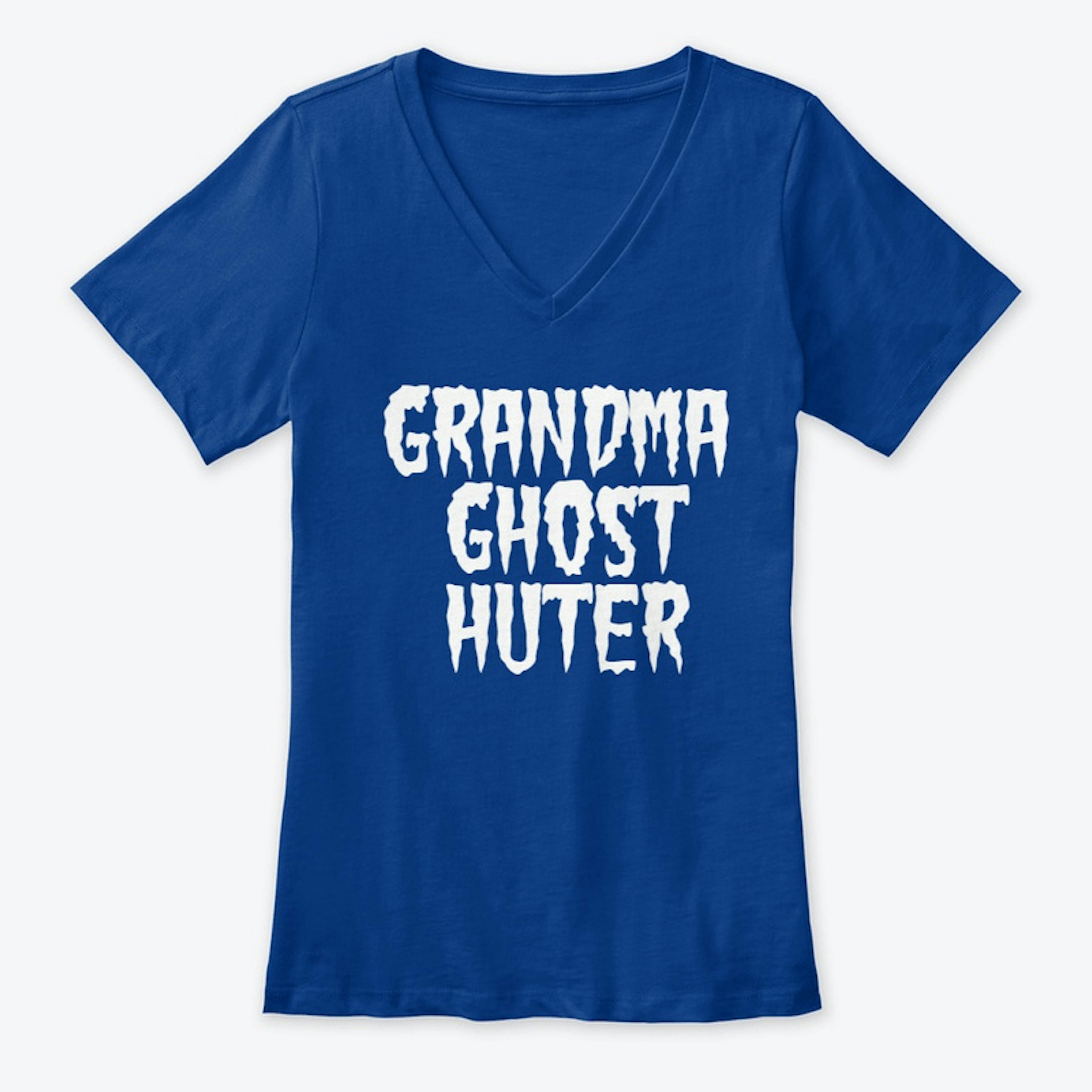 Grandma Ghost Hunter V neck