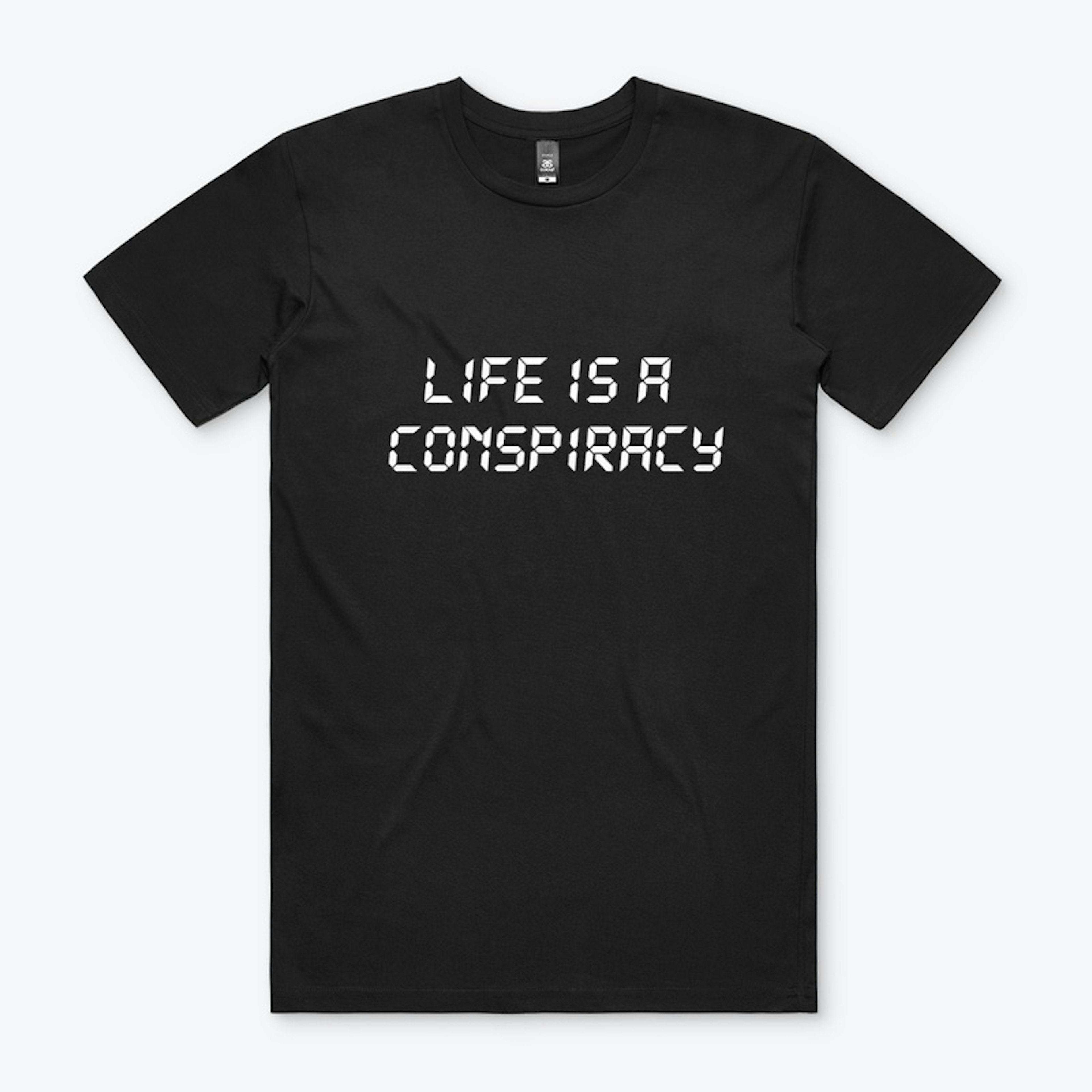 LIFE IS A CONSPIRACY DS White text