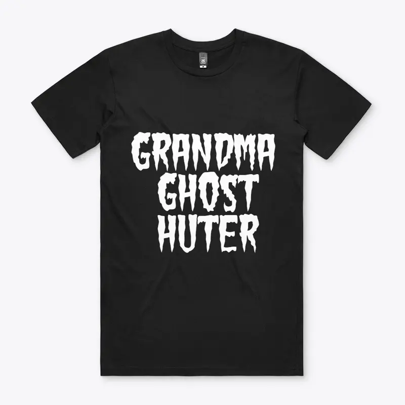 Grandma Ghost Hunter dark tee